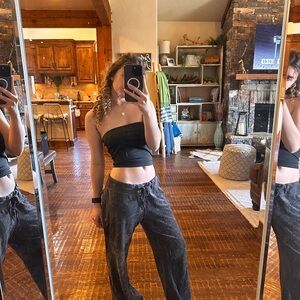 Y2K Brown Sweat Pants